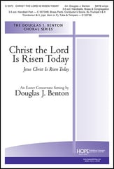 Christ the Lord Is Risen Today SATB choral sheet music cover